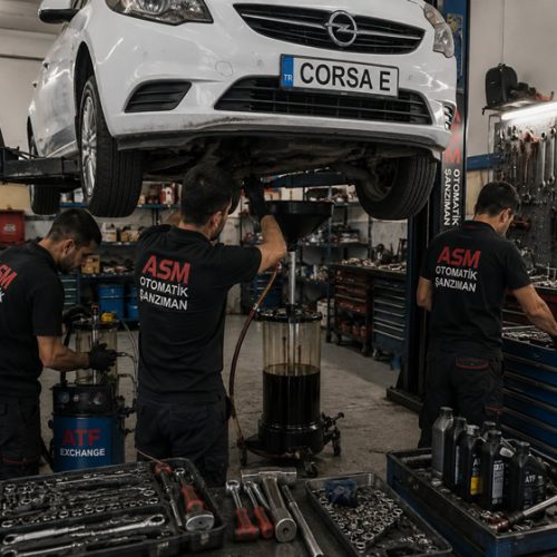 Opel Corsa Otomatik Şanzıman Tamir Bakım Revizyon Servisi