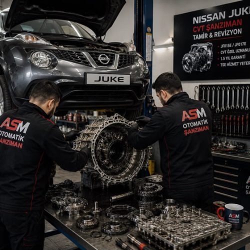 Nissan Juke CVT Otomatik Şanzıman Tamir Bakım Revizyon Servisi