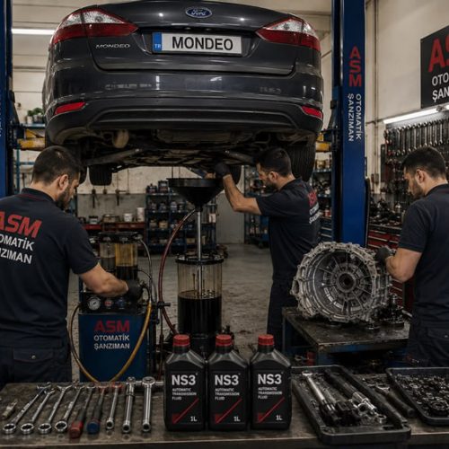 Ford Mondeo 2.0 Dizel Powershift Otomatik Şanzıman Tamir Bakım Revizyon Servisi